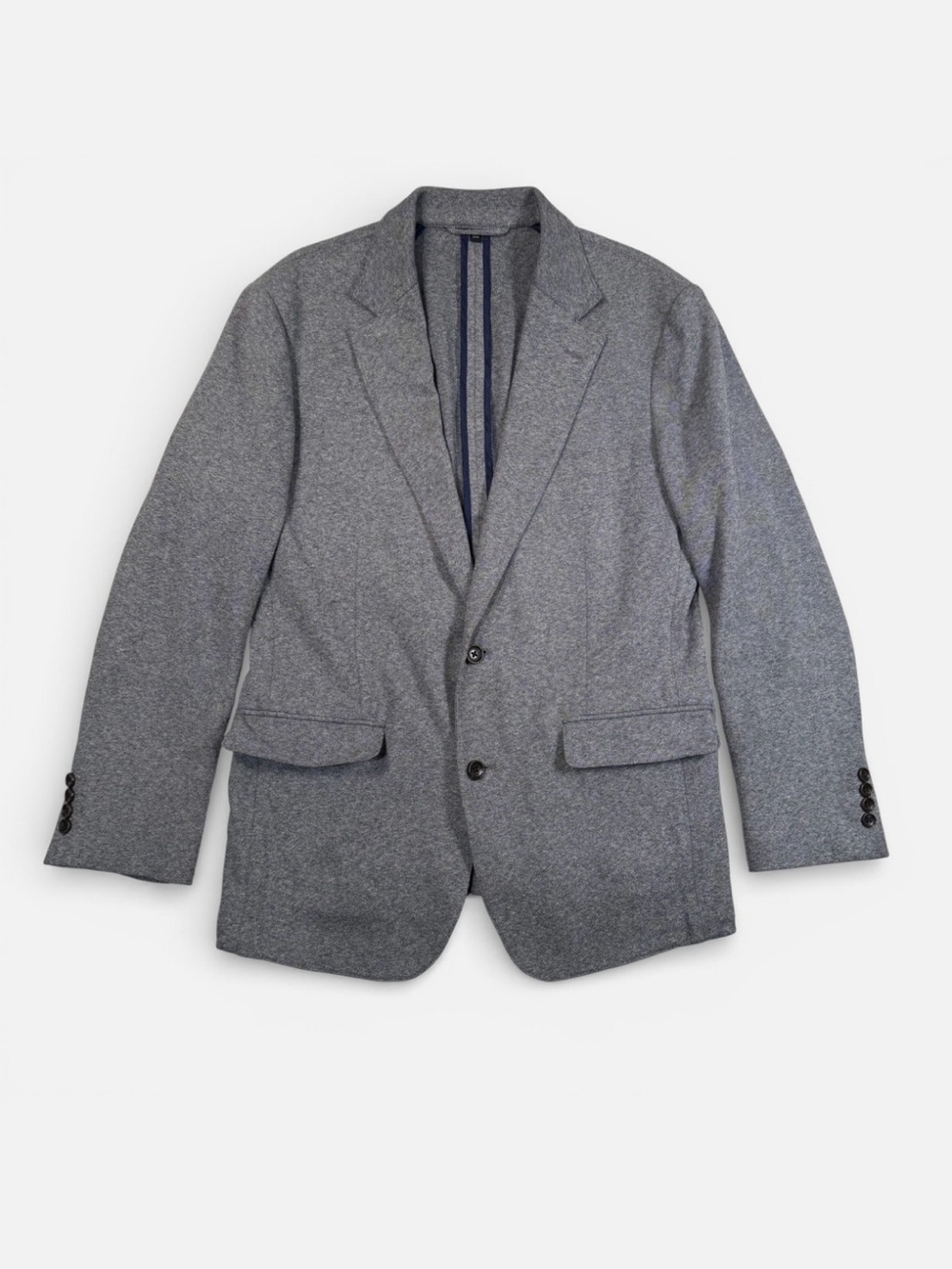 Bonobos Lanaficio Fortex Cotton Sport Coat Blazer 40R Slim Mens Gray Suit Jacket